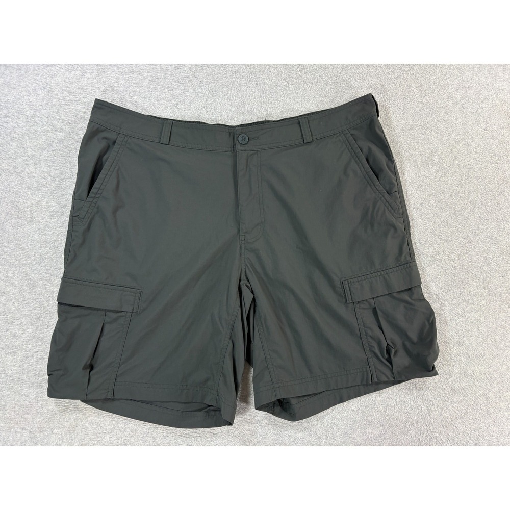 REI Cargo Hiking Travel Shorts (Men's 42) Green - 10"
